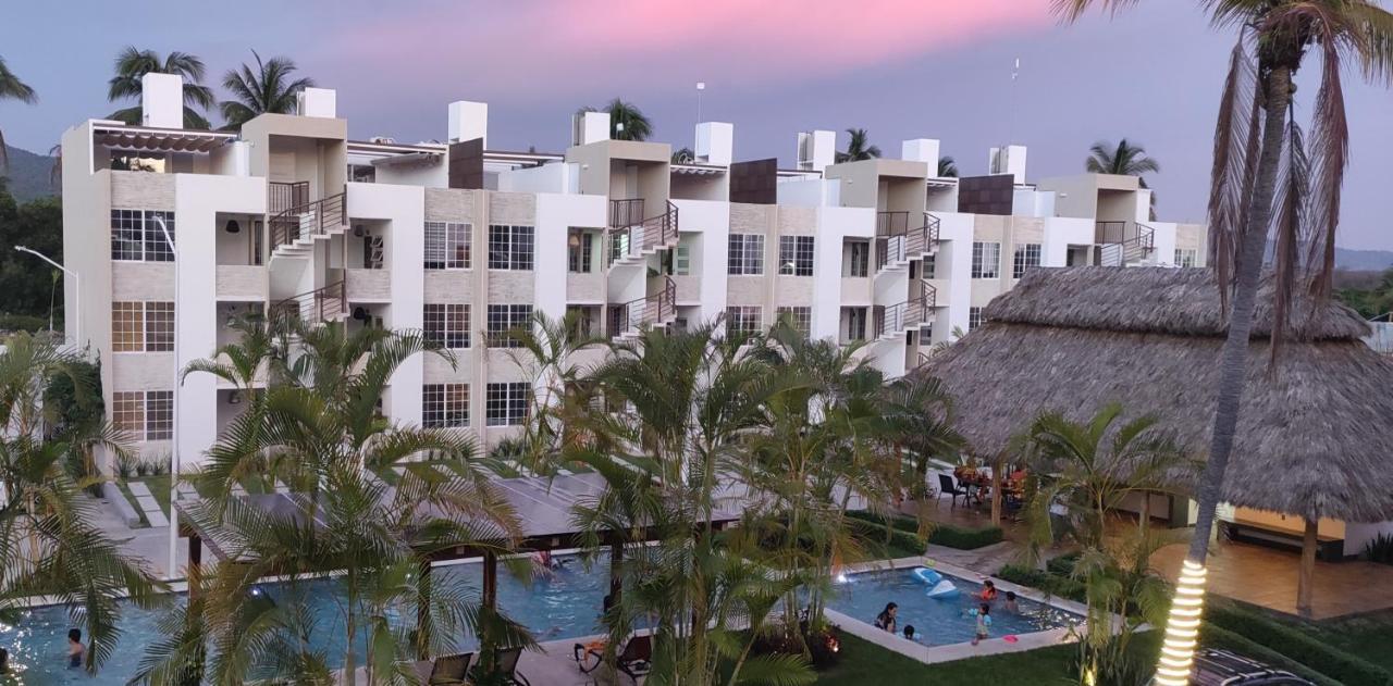 Penthouse Con Roof Garden, Experiencia Sin Igual. Apartment Manzanillo Exterior photo
